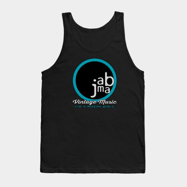 JABMA / Vintage Music Circle Logo Tank Top by Jeffrey Alan Bright Music Archive